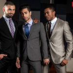 TRAIN FUCK with Sean Xavier, Jeffrey Lloyd and Lucas Leon