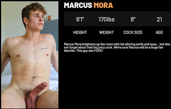 Mora Porn - 8â€³ cock of Marcus Mora â€“ MEN of PORN 2