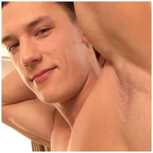 Shaved armpit of a jock: Trent Marsden