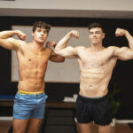Jocks: 6’1″ Clark Reid and 6’2″ Joey Stoley